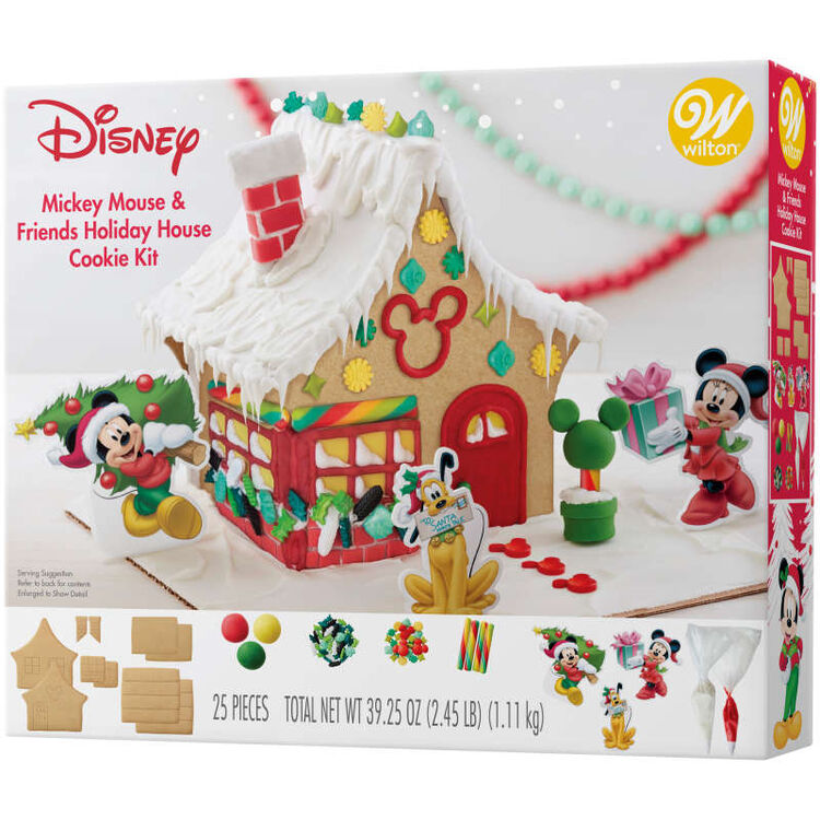 Disney Mickey Mouse and Friends Holiday House Cookie Kit