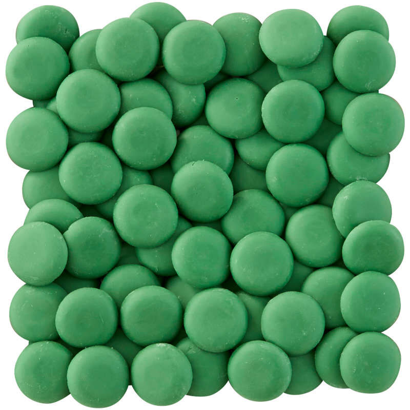 Dark Green Candy Melts Candy Wafers image number 1