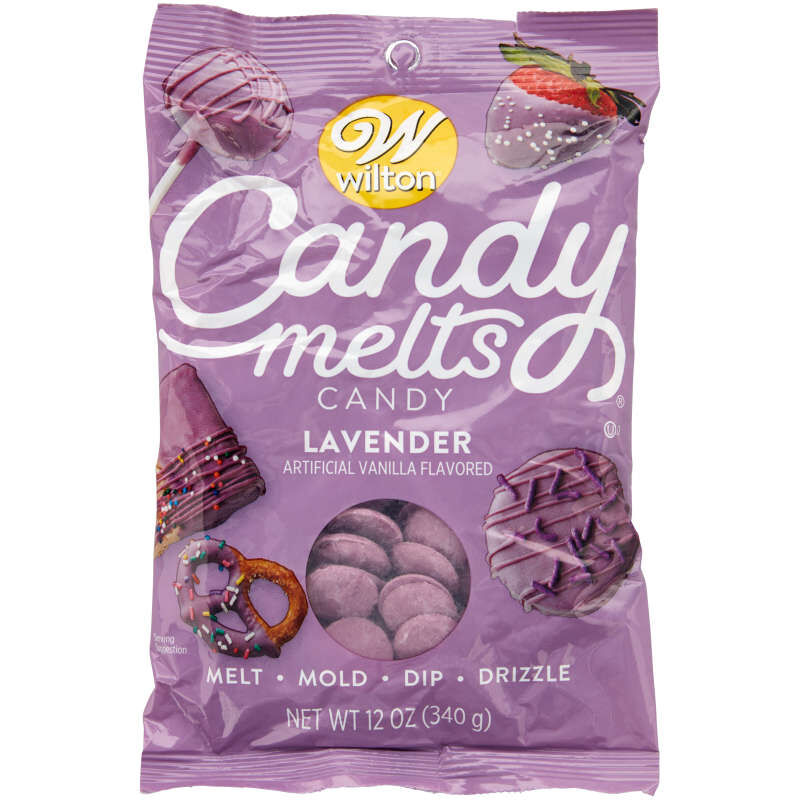 Lavender Candy Melts Candy  image number 0