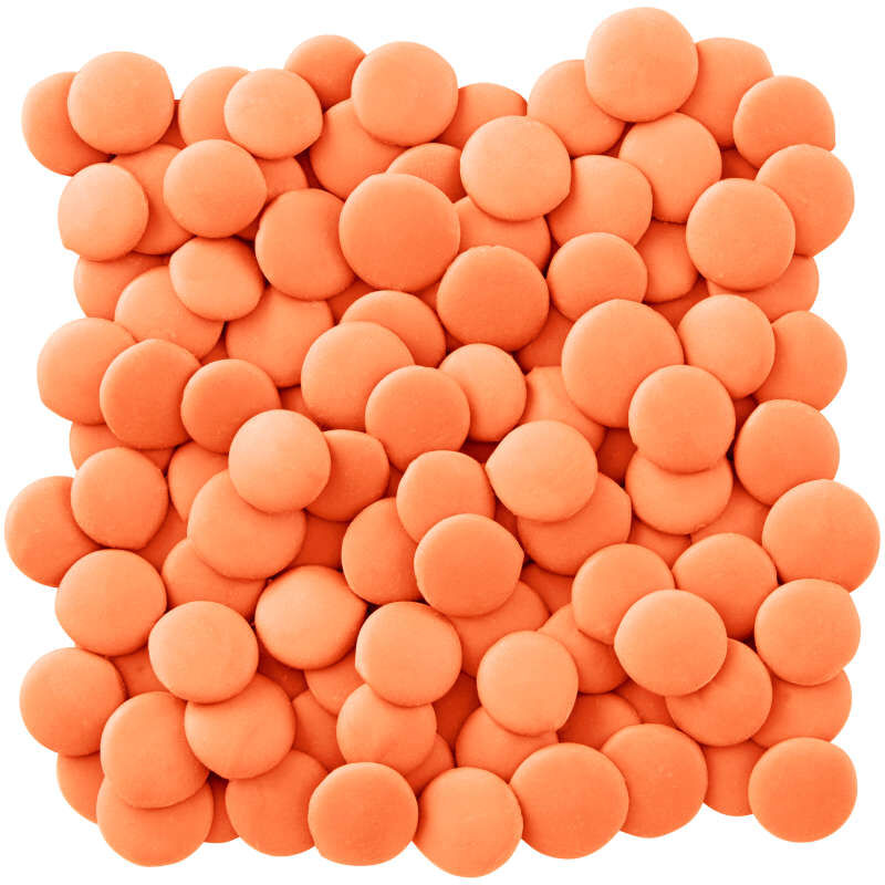 Orange Candy Melts Candy Wafers image number 1