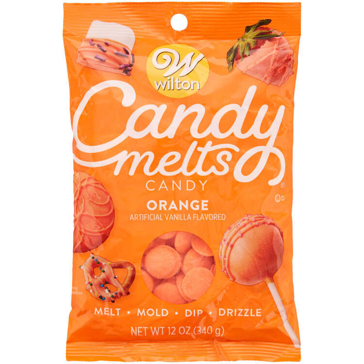 Orange Candy Melts Candy in Packaging