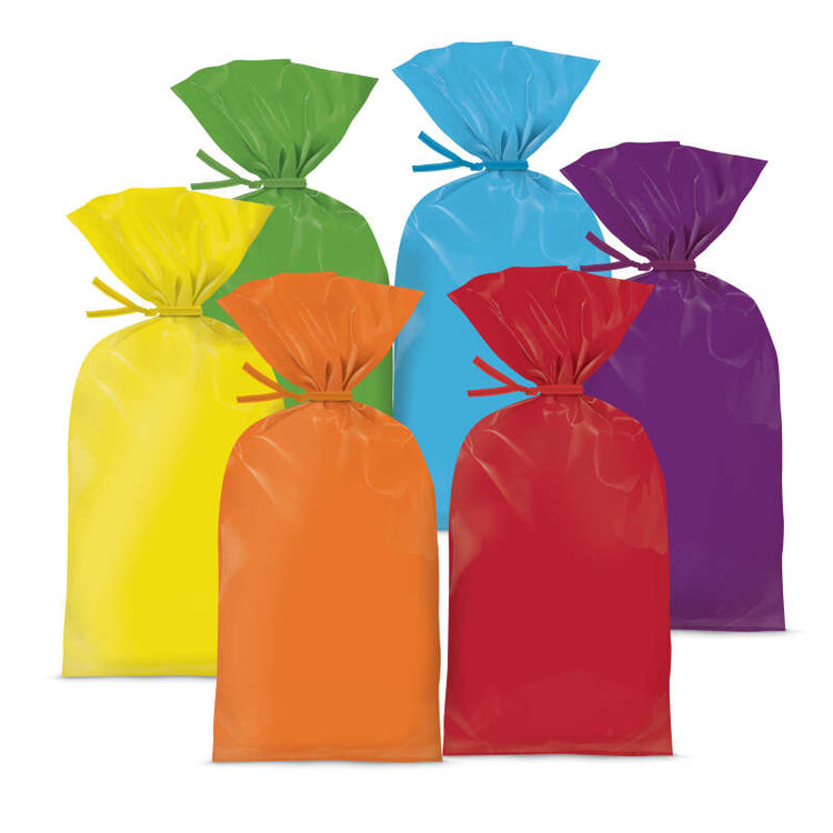 Colored Treat Bags, 30-Count