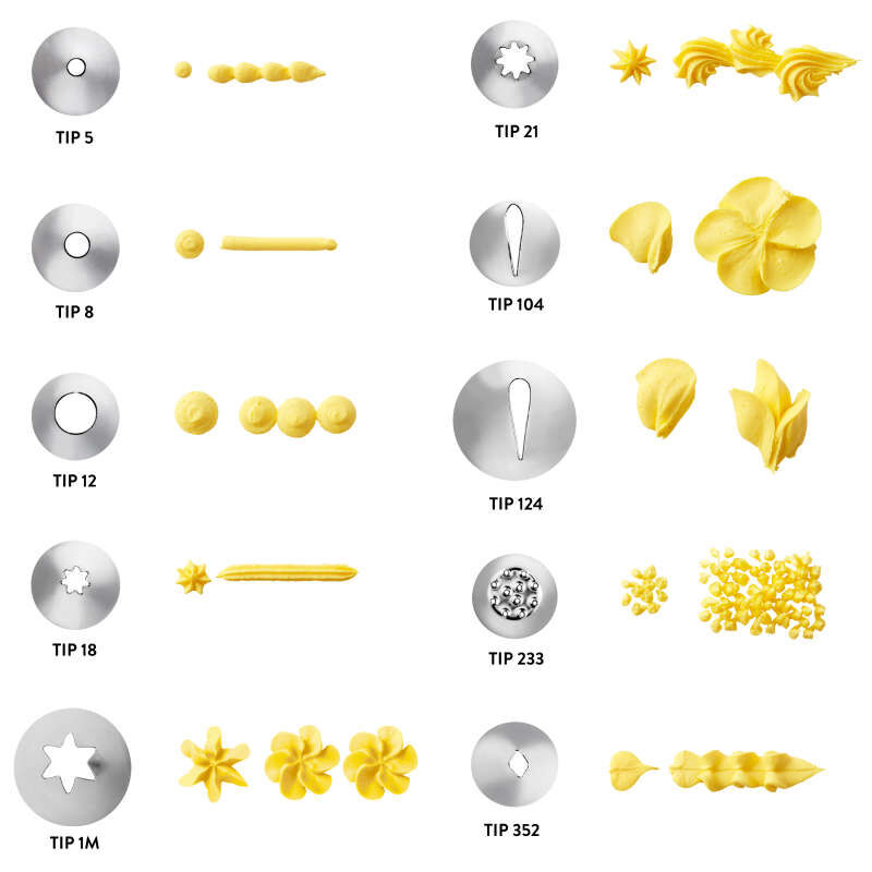 Beginning Buttercream Decorating Set, 20-Piece Cake Decorating Kit image number 1