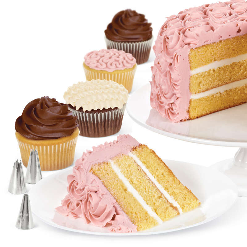 Beginning Buttercream Decorating Set, 20-Piece Cake Decorating Kit image number 6