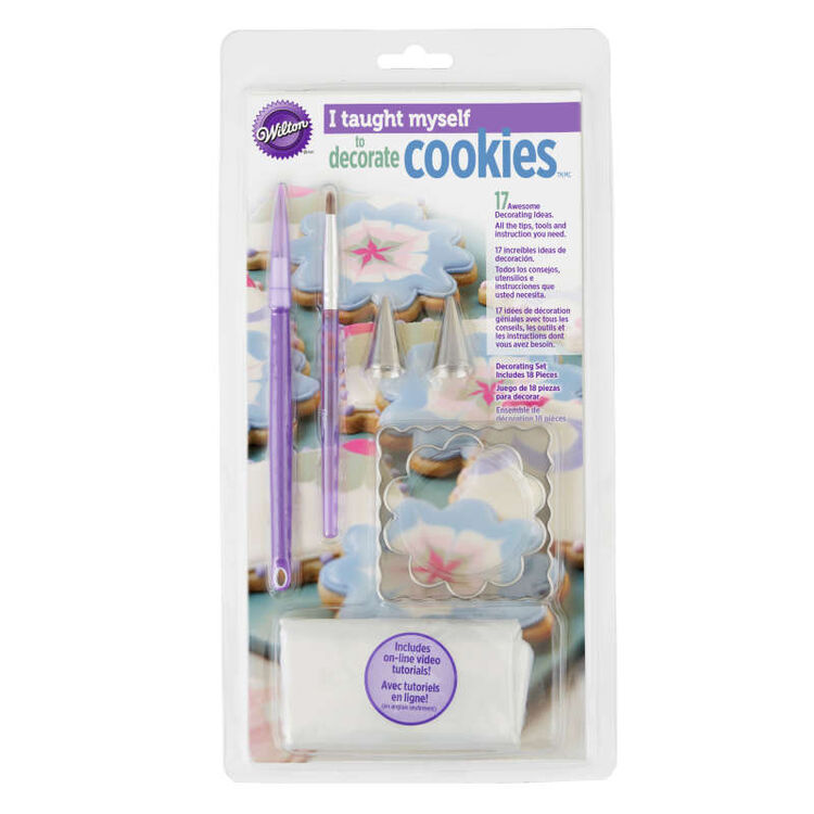 "I Taught Myself To Decorate Cookies" Cookie Decorating Book Set - How To Decorate Cookies