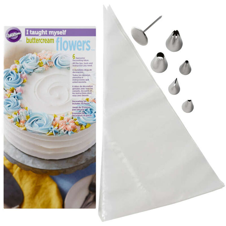 I Taught Myself Buttercream Flowers Decorating Book Set