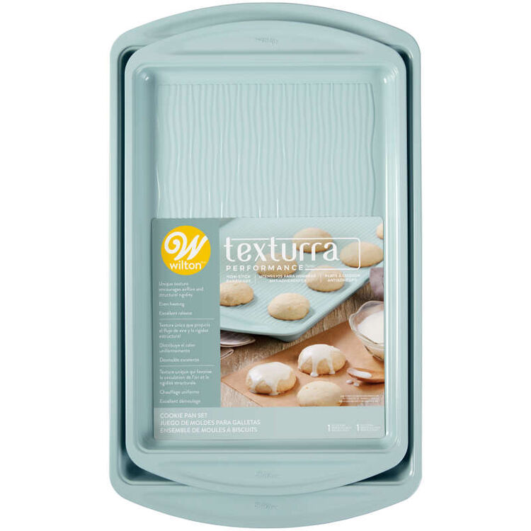 Texturra Performance Non-Stick Bakeware Cookie Pan Set, 2-Piece