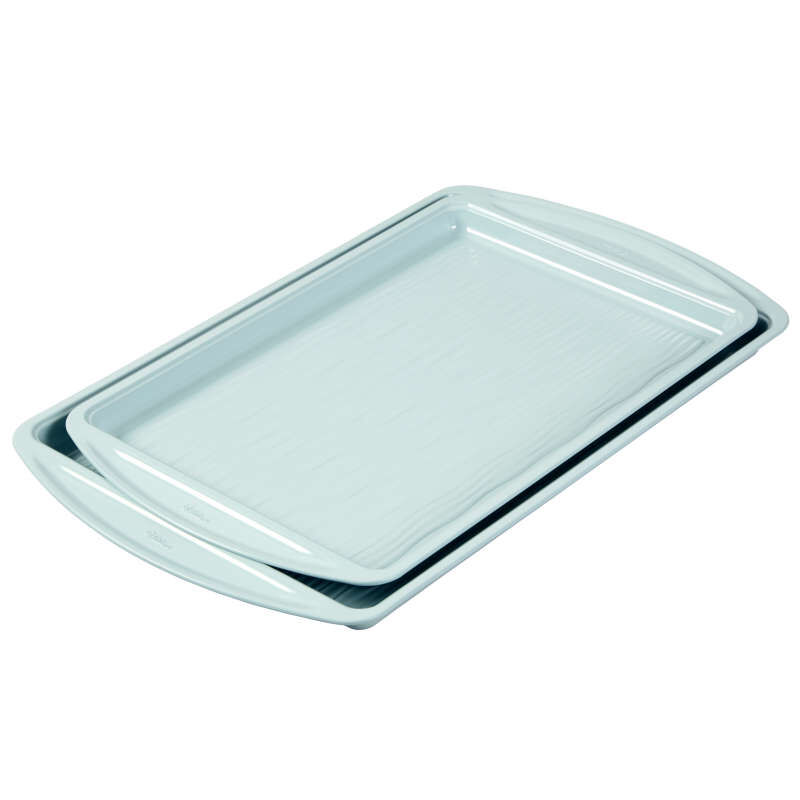 Texturra Performance Non-Stick Bakeware Cookie Pan Set, 2-Piece image number 3