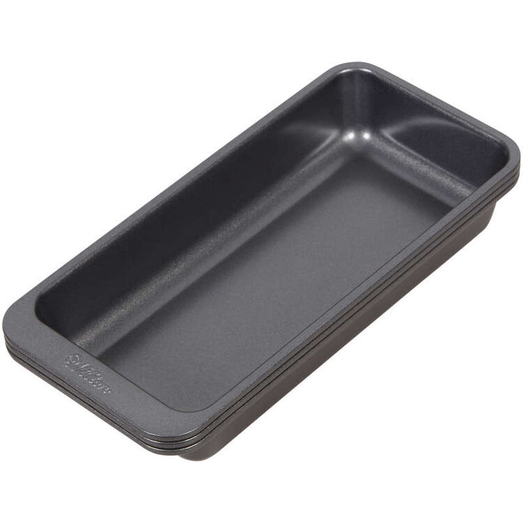 Perfect Results 8 x 4-Inch Premium Non-Stick Baking Pan Set, 3-Piece