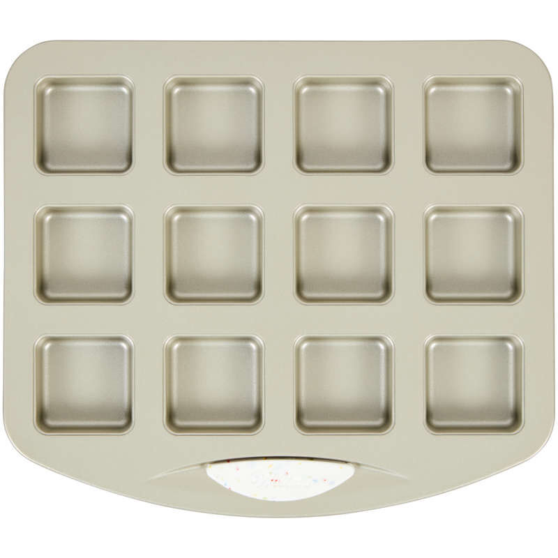 Daily Delights Non-Stick Mini Square Pan, 12-Cavity image number 0