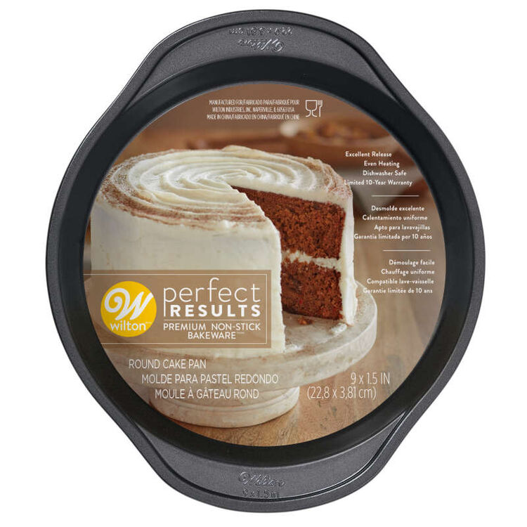 Perfect Results Round Non-Stick Cake Pan, 9 Inches