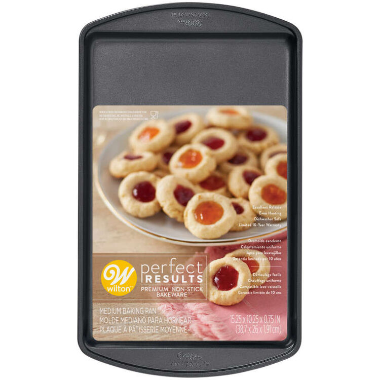 Perfect Results Premium Non-Stick Bakeware Cookie Sheet, 15 x 10-Inch