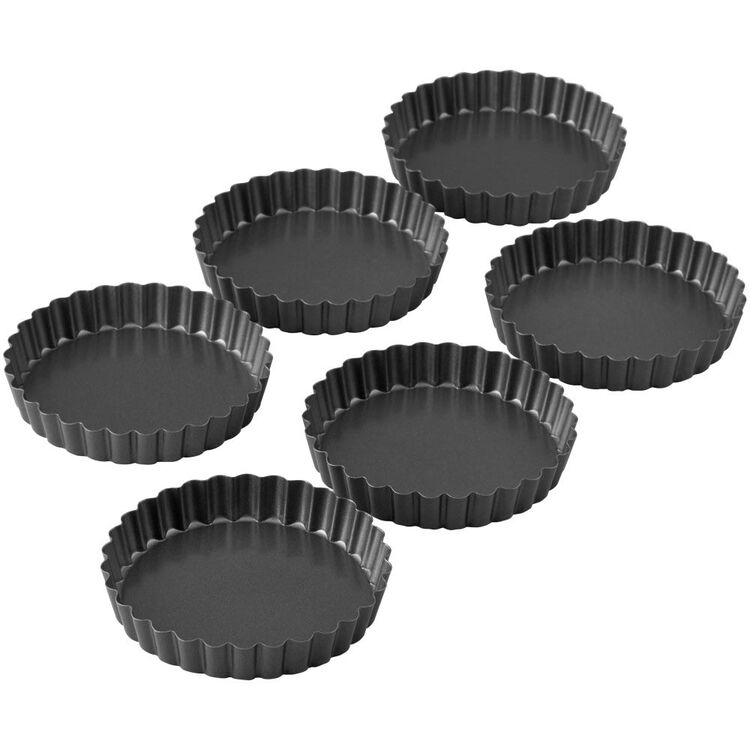 Perfect Results Non-Stick Tart Pan Set, 6-Piece