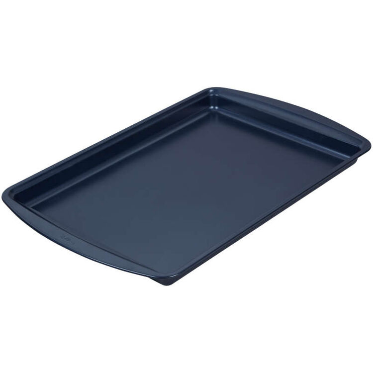 Diamond-Infused Non-Stick Navy Blue Baking Set, 9-Piece