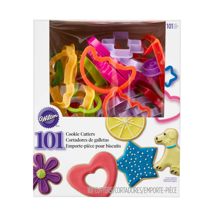 Plastic Cookie Cutter Set, 101-Piece image number 1