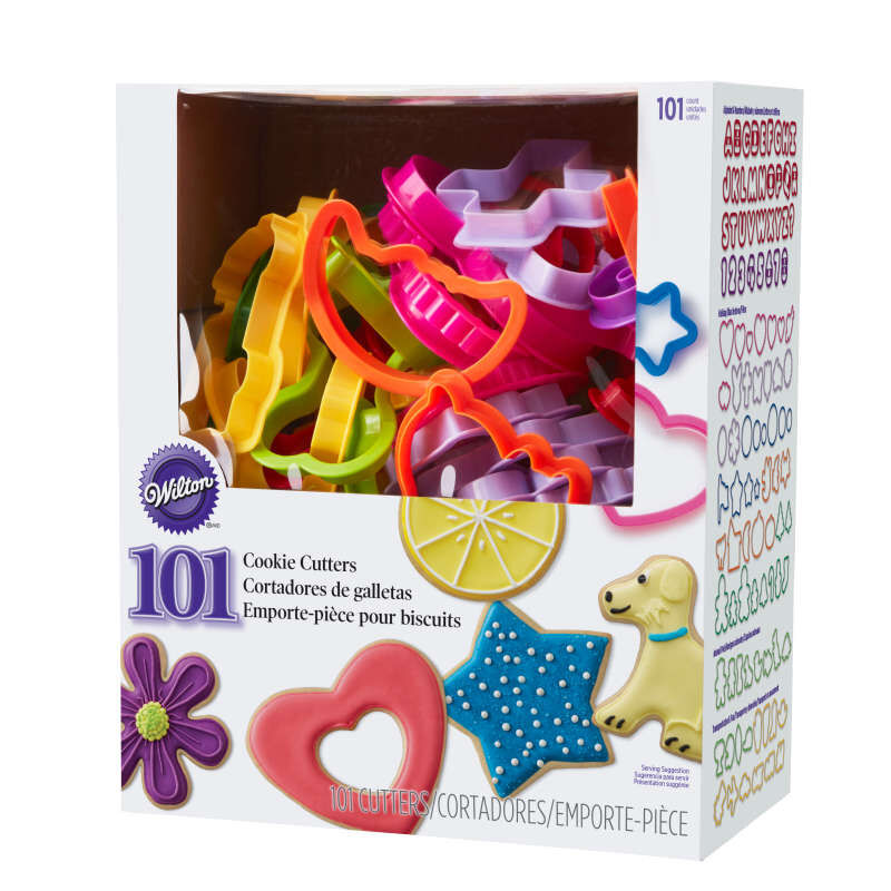 Plastic Cookie Cutter Set, 101-Piece image number 6