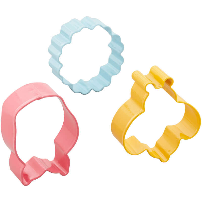 Daisy, Bumblebee and Tulip Spring Cookie Cutter Set, 3-Piece image number 2