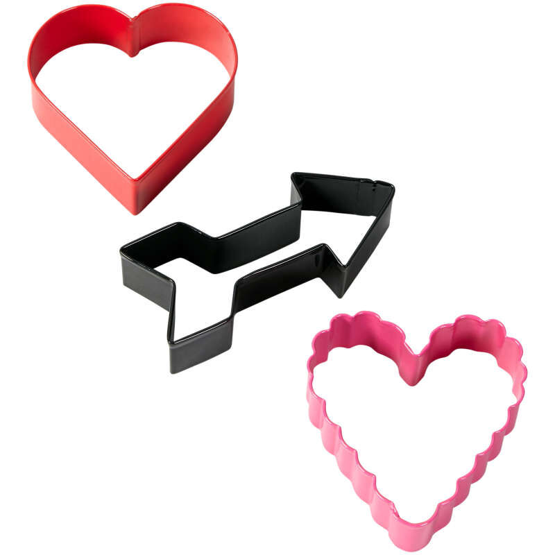 Valentine Cookie Cutter Set, 3-Piece image number 2