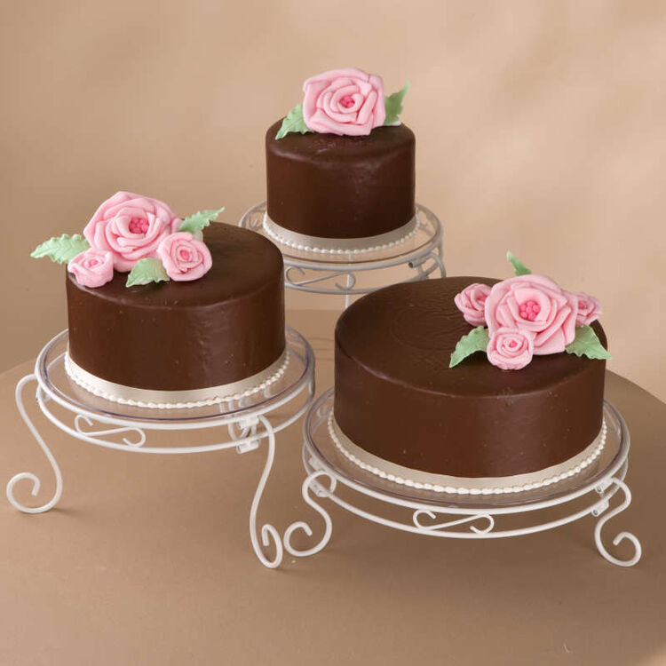 White Cake Stand and Dessert Display Set, 15-Piece