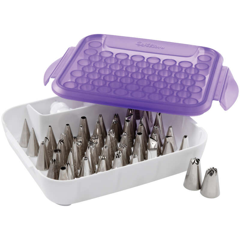 Piping Tips Organizer Case - Cake Decorating Supplies image number 2