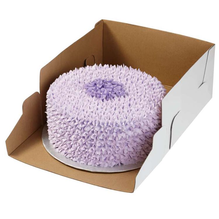 12-Inch Cake Box with Window for 10-Inch Cake, 2-Piece Set