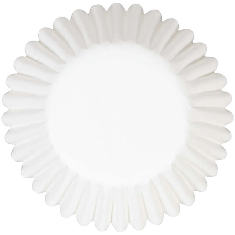 White Mini Cupcake Liners, 350-Count