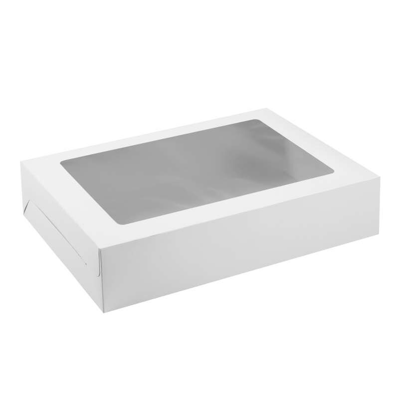 14 x 19-Inch Rectangular Window Cake Box image number 0