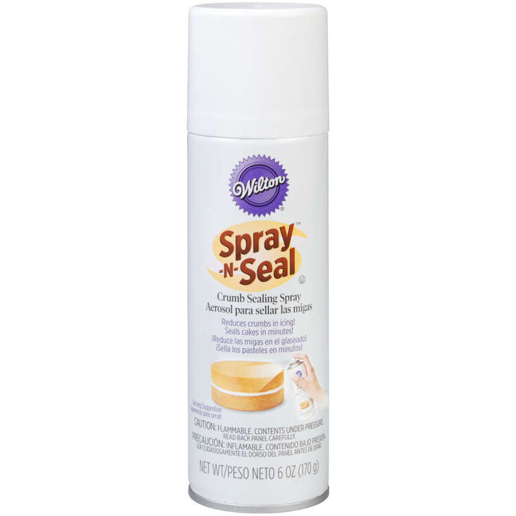 Spray-N-Seal Crumb Easy Coat Spray for Cakes, 6 oz.