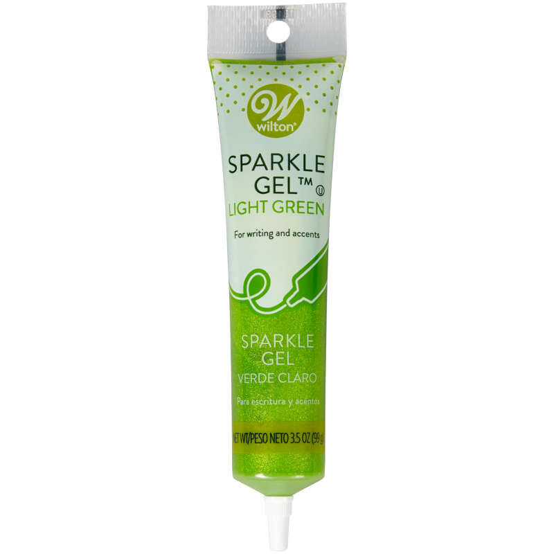 Light Green Sparkle Gel, 3.5 oz. image number 0