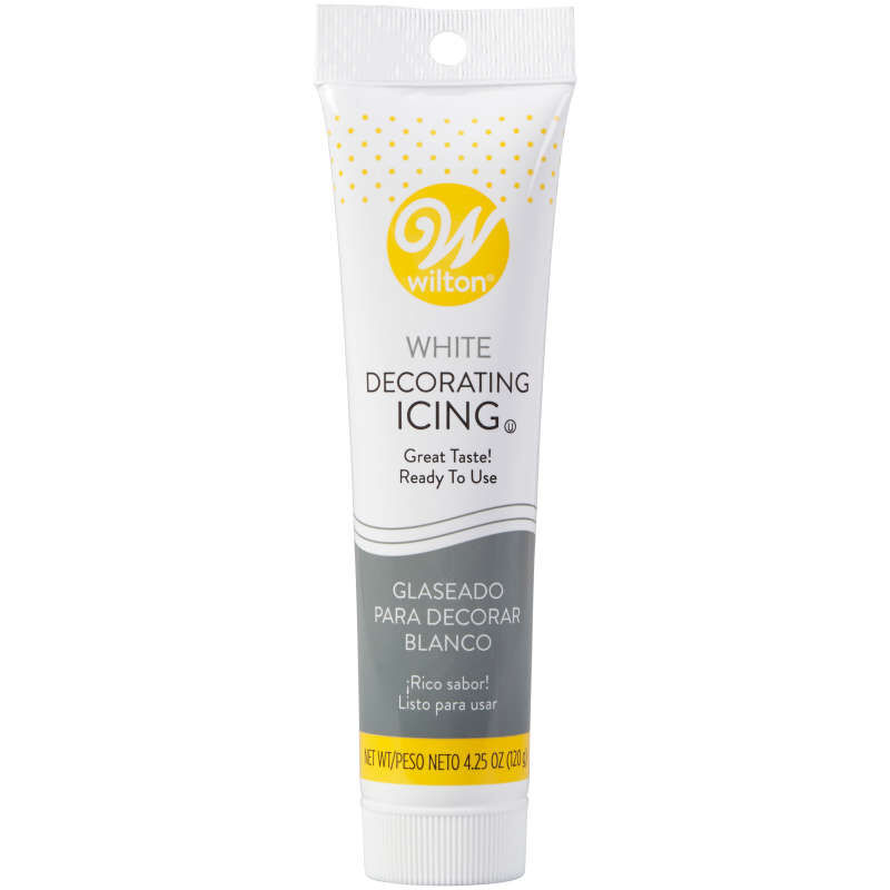 White Ready-to-Use Icing Tube, 4.25 oz. image number 0