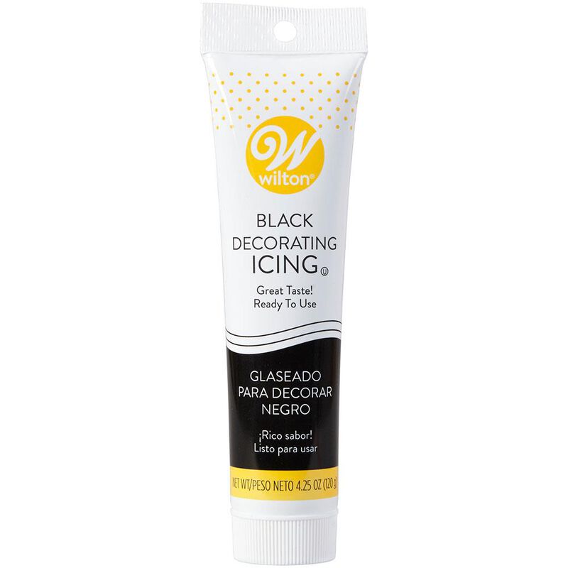 Black Ready-to-Use Icing Tube, 4.25 oz. image number 0