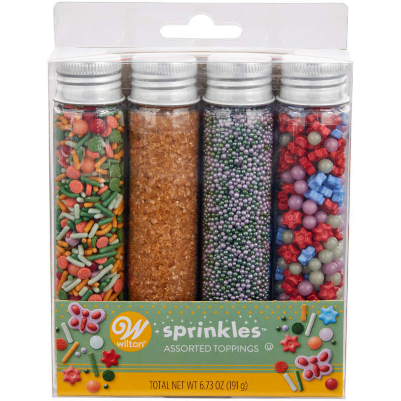 Butterfly and Flower Spring Sprinkles Set, 6.73 oz. (4-Piece Set) image number 3