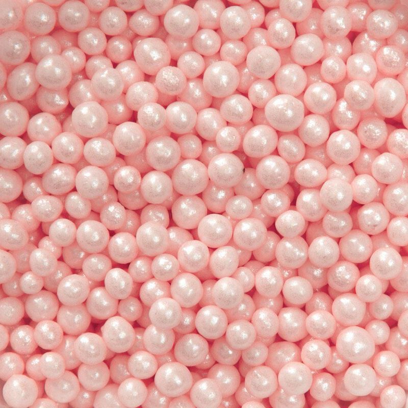 Pink Sugar Pearl Sprinkles image number 1