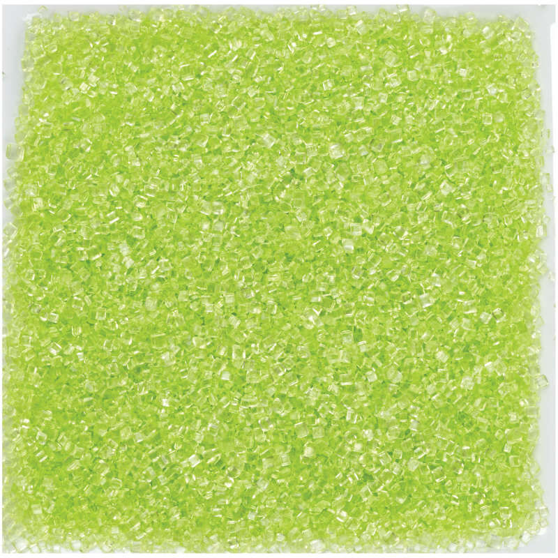 Light Green Sparkling Sugar, 5.25 oz. image number 2