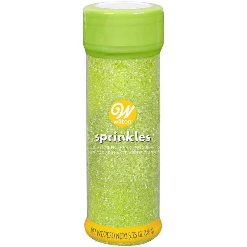 Light Green Sparkling Sugar, 5.25 oz. image number 0