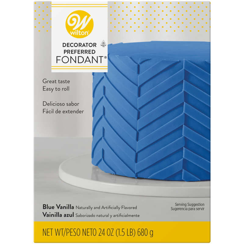 Decorator Preferred Blue Fondant, 24 oz. Fondant Icing image number 0