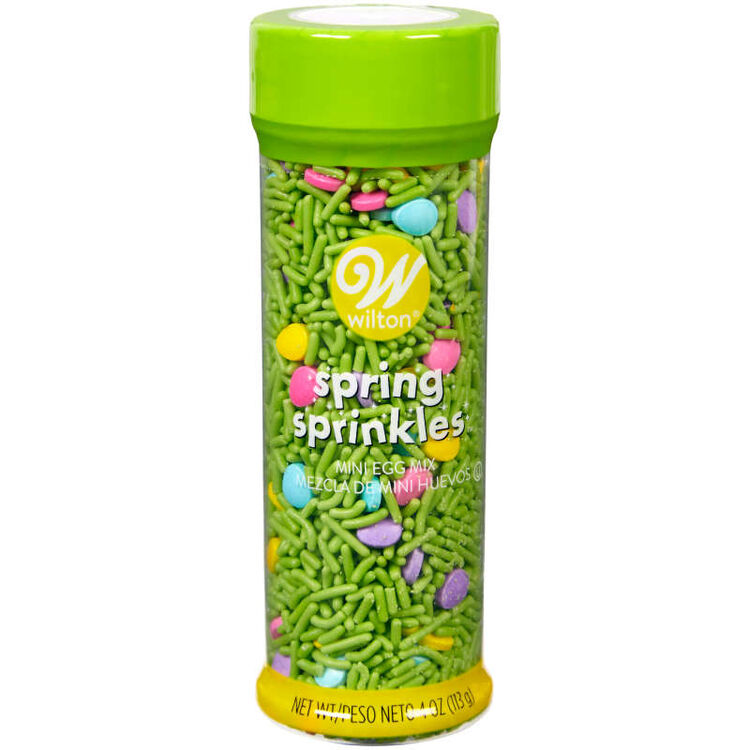 Easter Eggs with Grass Mix Sprinkles, 4 oz.