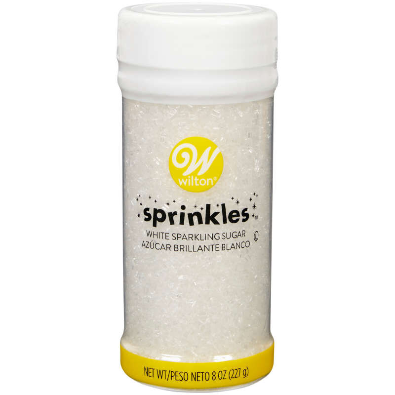 White Sparkling Sugar, 8 oz. image number 0