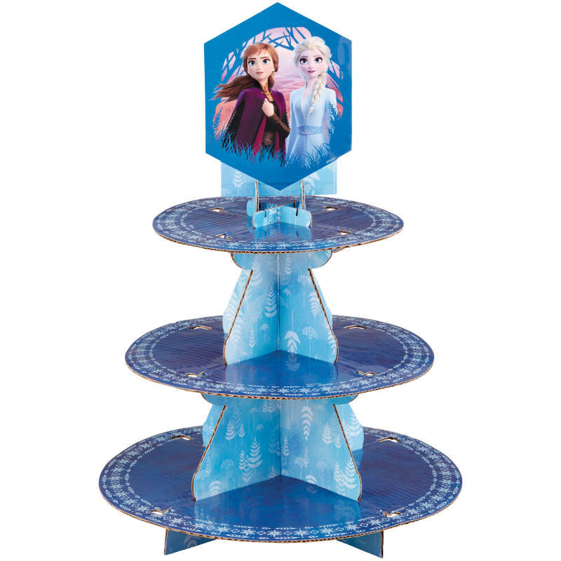 Frozen 2 Cupcake Stand Out of Packaging image number 0