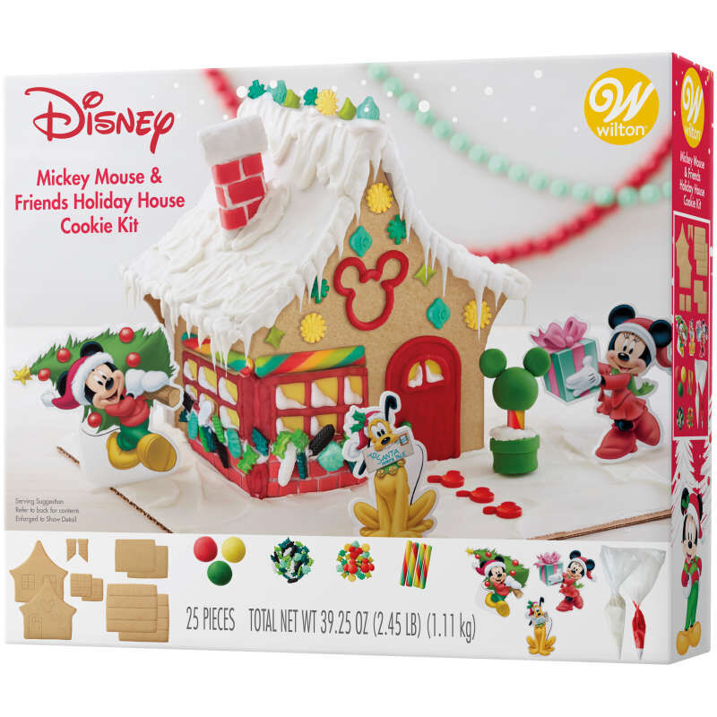 Disney Mickey Mouse and Friends Holiday House Cookie Kit image number 2