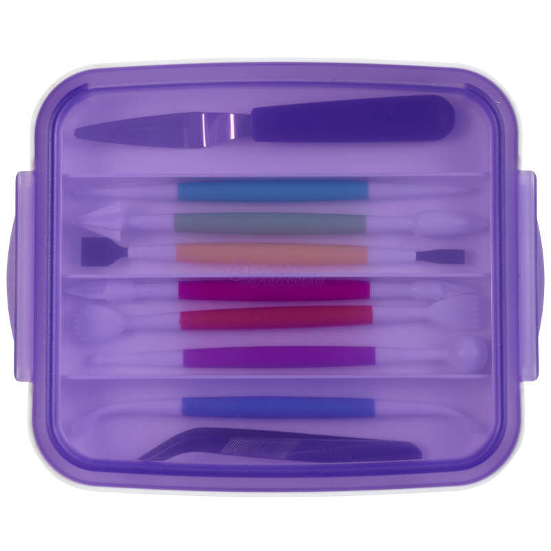 Fondant and Gum Paste Tools Set in Carrying Case image number 2