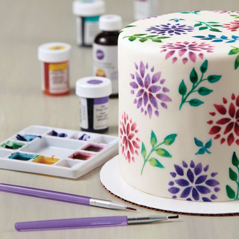 Cake Decorating Tools, 5-Piece Brush Set image number 2