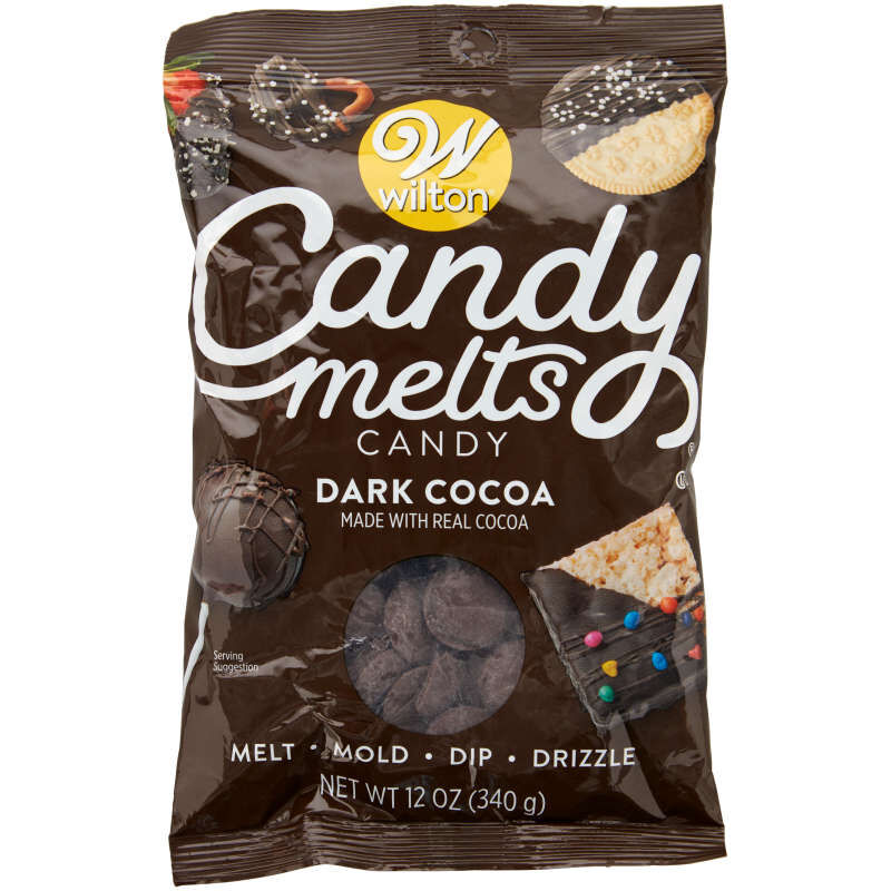 Dark Cocoa Candy Melts Candy in Packaging image number 0