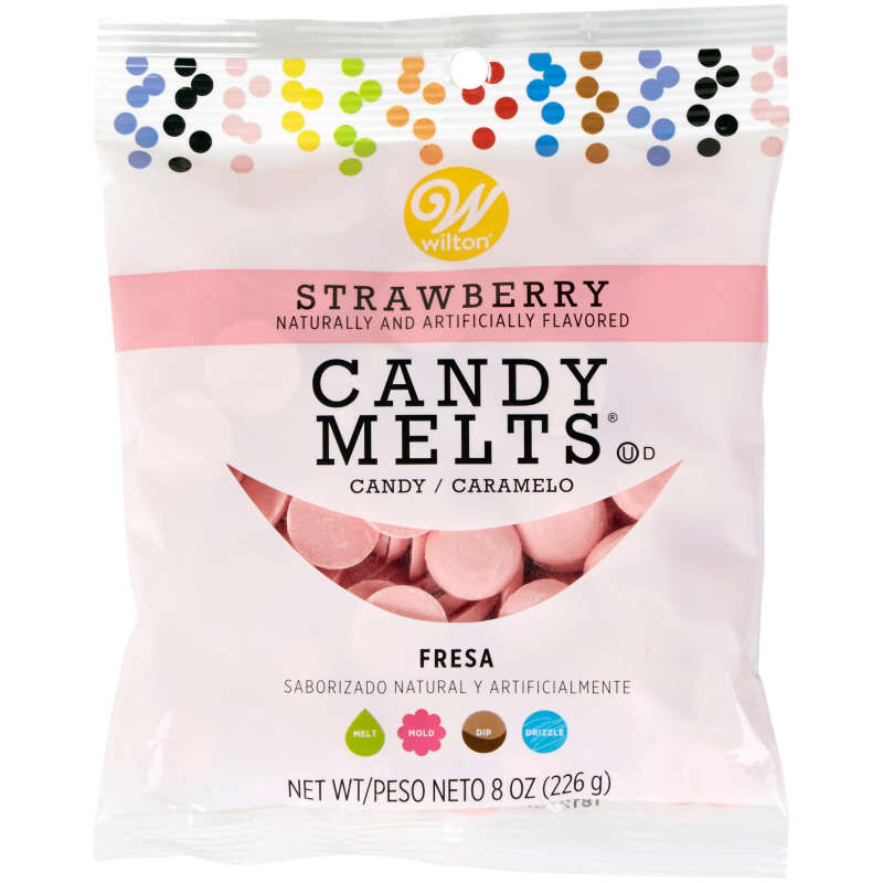 Strawberry Candy Melts® Candy, 8 oz. image number 0