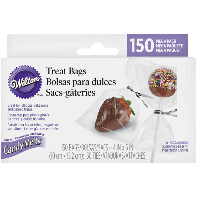 Clear Candy Bags in Packaging