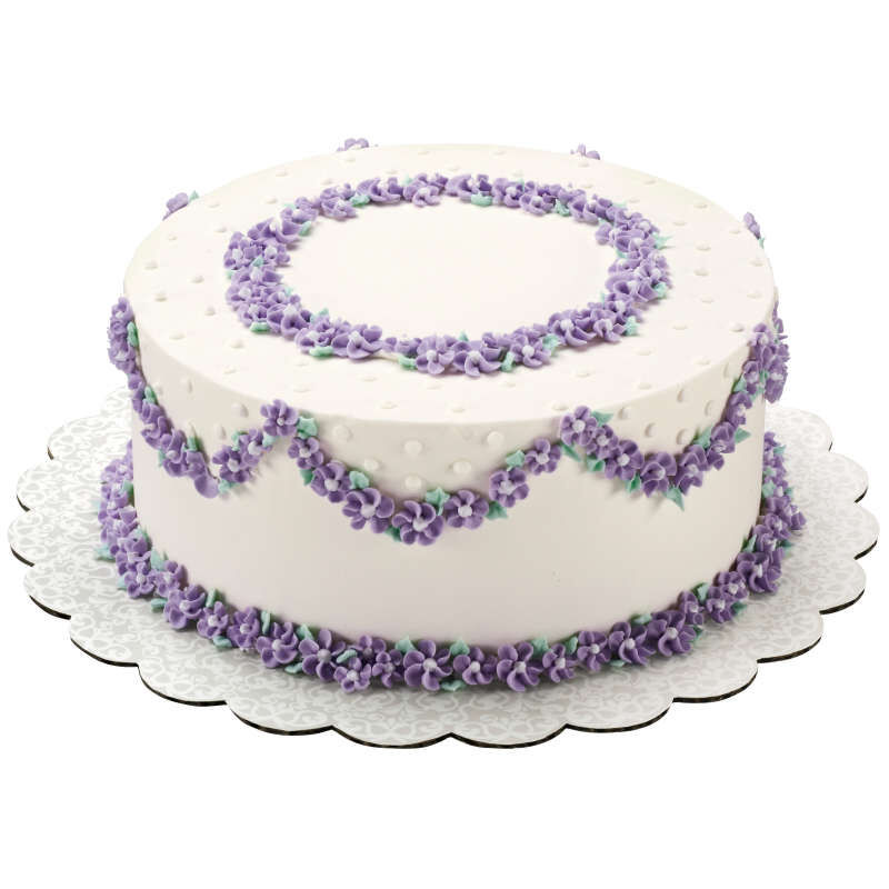 Purple Flower Cake image number 3