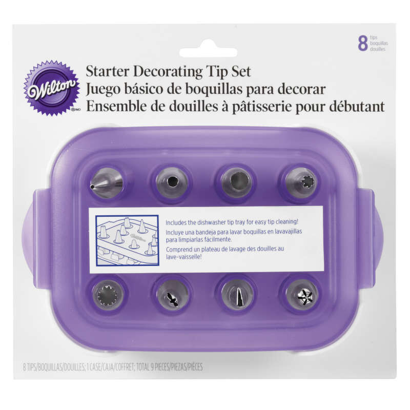 Starter Decorating and Piping Tip Set, 9-Piece image number 2