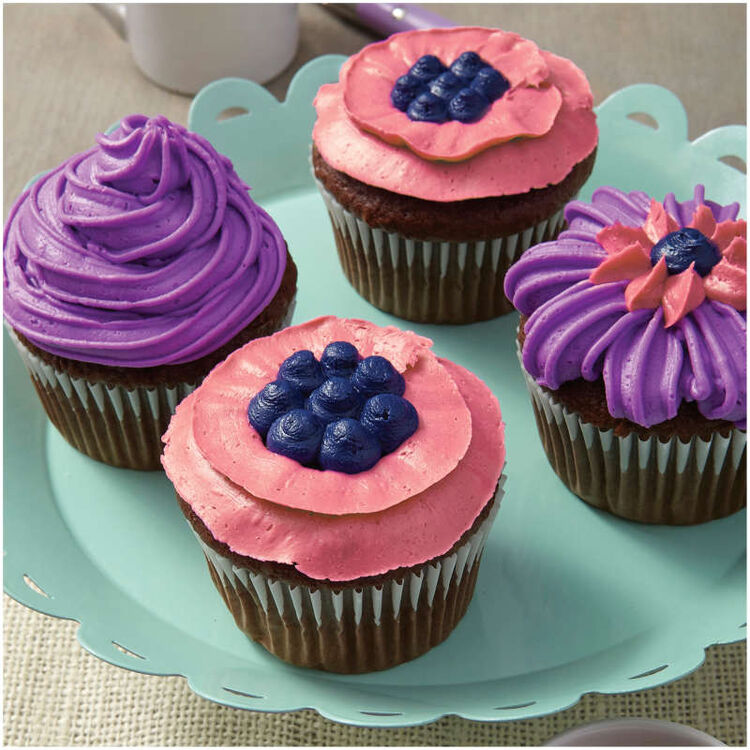 "I Taught Myself To Decorate Cupcakes" Cupcake Decorating Book Set - How To Decorate Cupcakes