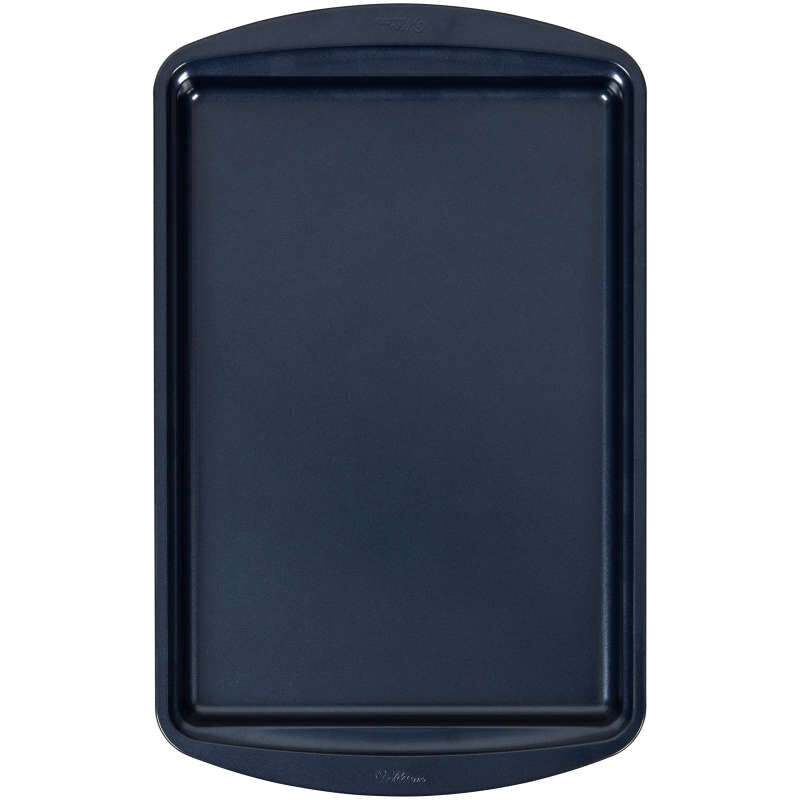 Diamond-Infused Non-Stick Navy Blue Medium Baking Sheet, 15.2 x 10.2-inch image number 0
