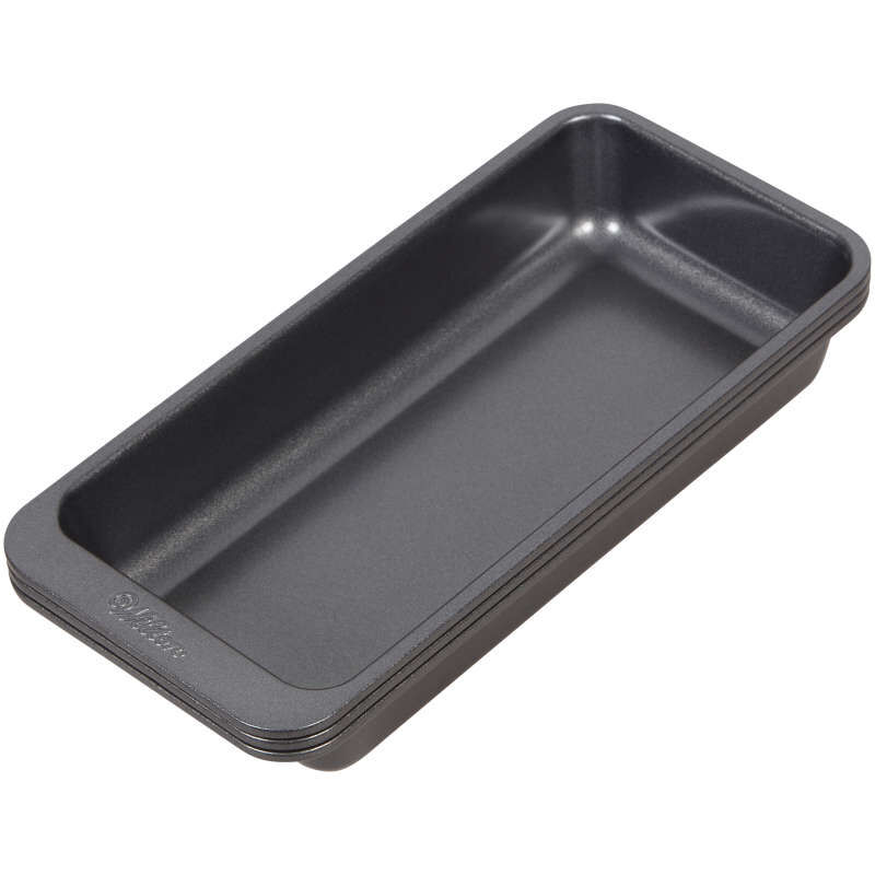 Perfect Results 8 x 4-Inch Premium Non-Stick Baking Pan Set, 3-Piece image number 1